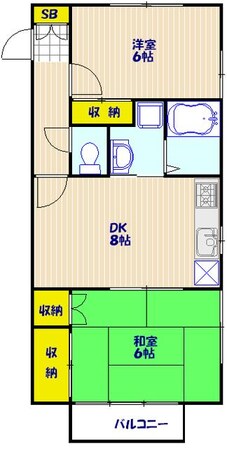 エステートピアKの物件間取画像